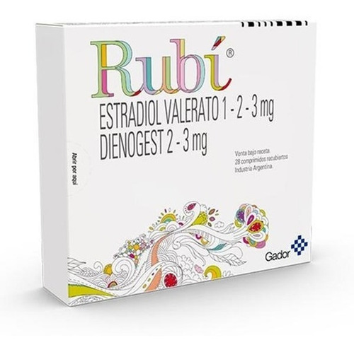 Rubí® X 28 Comprimidos - Anticonceptivo