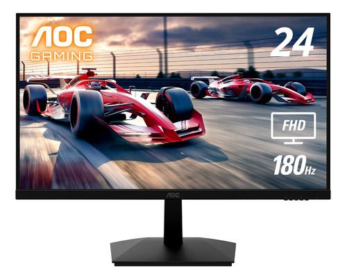 Monitor Gaming Aoc 24g15n 24 Fhd 1920x1080 180hz 1ms 1x Hdmi