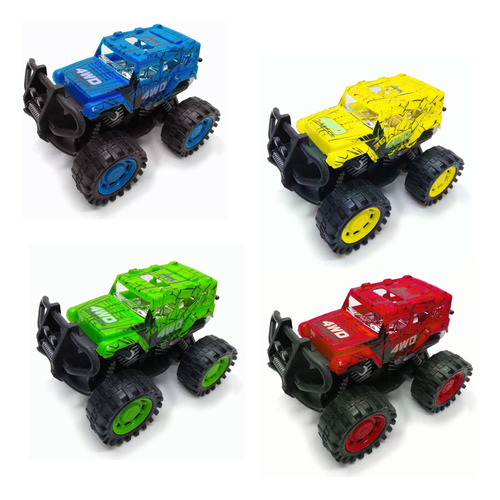 Mini Camioneta 4x4 Jeep Off Road Combo 4 Autos Online Week