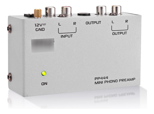 Preamplificador Ultracompacto Pyle-pro Pp444 De Señal Fono.