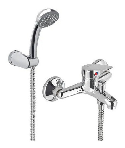 Imagen 5 de 10 de Combo Grifería Baño Comp Piazza Domani Lavatorio Ducha Bidet