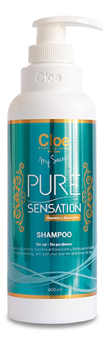  Shampoo Cloe Pure Sensation Clear Limpieza Prolongada 400ml