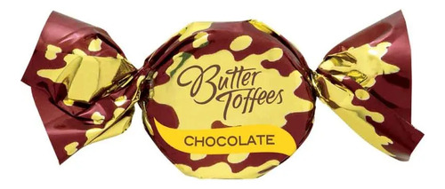 1 Kg De Caramelos Butter Toffees Sabor Chocolate