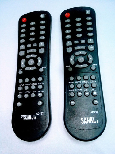 Imagen 1 de 4 de Control Remoto Para Tv Sankey Premium Lcd Led 