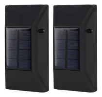 Comprar Luces Solares Impermeables Para Exteriores, 2 Juegos De Pare