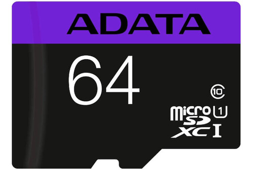 Tarjeta De Memoria Adata Ausdx64guicl10-ra1  Premier Sd 64gb