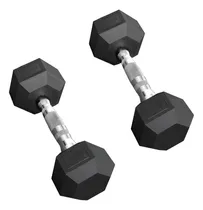 Comprar Par Mancuernas Pesas Hexagonales 5lb\u002F2.25kgc\u002Fu Pvc Gym Negro