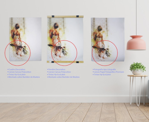 Cuadro Decorativo Canvas El Hijo Del Hombre René Ma 80*120cm