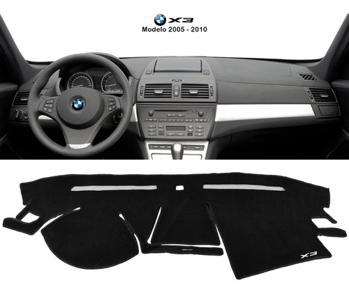 Cubretablero Bordado Bmw X3 Modelo 2005 - 2010