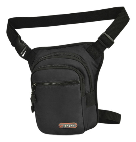 2 Bolsa Cartuchera Para Cintura Y Muslo, Riñonera Negro