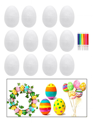 Huevos De Espuma, Huevos De Imitación, Decoración 100mm
