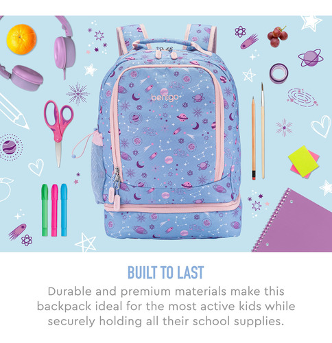 Mochila Y Lonchera Aislante Bentgo® Kids Prints 2 En 1