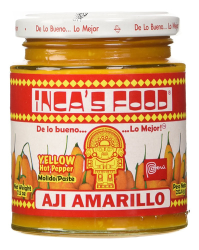 Pasta Aji Amarillo Inca's Food - Pasta De Pimienta Amarilla 