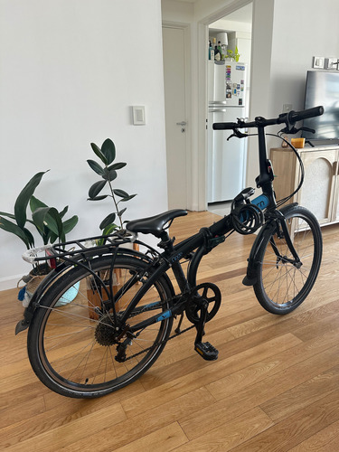 Bicicleta Tern Link D8 24 Negro 7 Vel. Niños 2017 Negro 18 " (Usado)