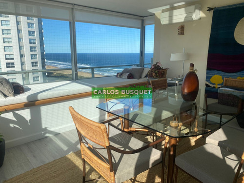 Apartamento En Alquiler, De 3 Dormitorios, Playa Brava, Frente Al Mar! 