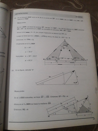 Libro Geometría Congruencia De Triángulos Didy Ricra Osorio (Usado)