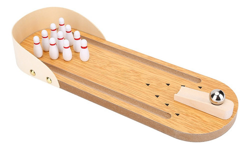 Conjunto De Mini Jogos De Boliche De Mesa Decoração De Mesa