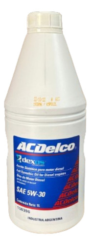 Aceite 5w30 Dexos 2  1l         (106396) -acdelco-