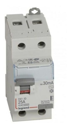 Interruptor Diferencial 2x25a 30ma 08628 Legrand-mimbral