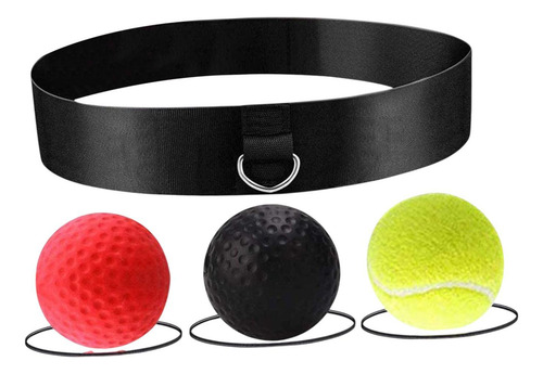 Pelota De Reflejo Para Boxeo, Diadema Para , Pelota De Boxeo