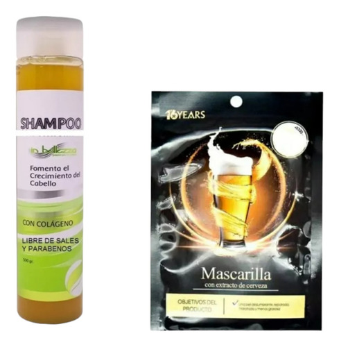 Shampoo Colágeno In Bellezza