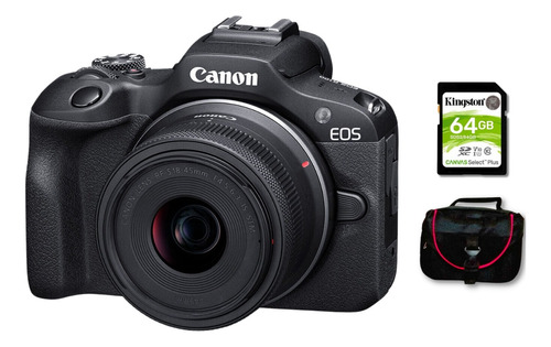 L3nz Cámara Mirrorless Eos R100 + Lente Rf S + Kit Básico