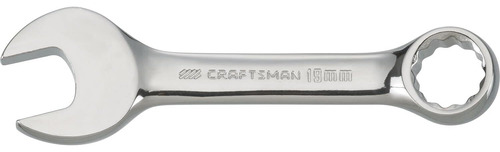 Llave Combinada Corta Craftsman Cmmt44120 Cm, 19 Mm, 12 Punt