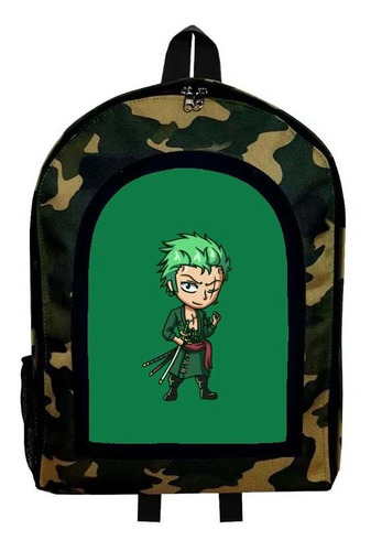 Mochila Camuflada One Piece Modelo 287