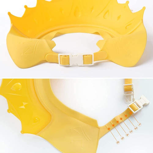 Touca De Banho De Bebê, Escova De Xampu Crown