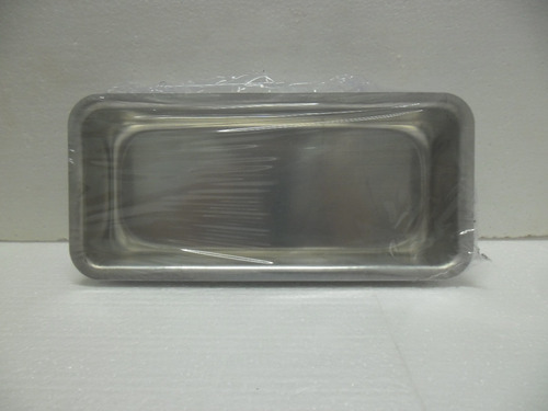 Imagen 3 de 6 de Molde De Aluminio Para Pan Y Budín Medidas 22x10,5x4 Cms