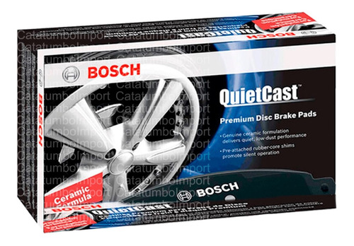 Pastillas Freno Delanteras Dodge Charger 6.1 2008 2013 Bosch