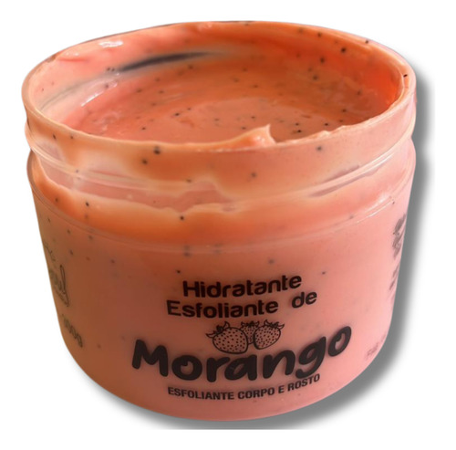 Esfoliante Corporal Corpo E Rosto Morango 300gr