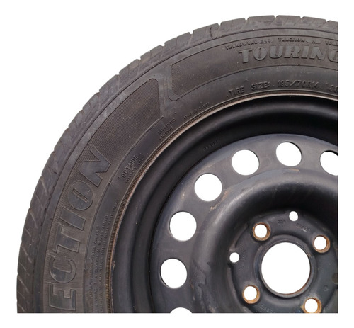 Roda Aro 14 Vw Gol Voyage G5 G6 G7 G8 185/70r15 Goodyear (Usado)