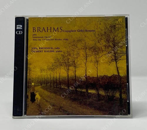 Brahms - Complete Cello Sonatas, Intermezzi And Trio 2 Cds (Usado)