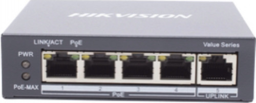 Switch Gigabit Poe+ No Administrable 4 Puertos 10 100