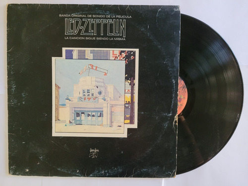 Led Zeppelin Película La Cancion Sigue Siendo Misma Vinilo 