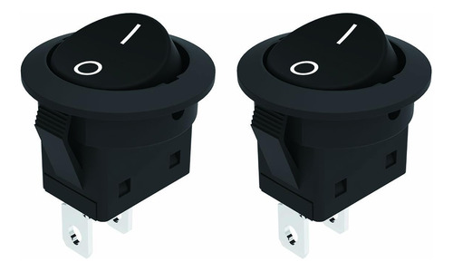 Lcocove Jd - 2 Interruptores Basculantes Redondos De Corrien