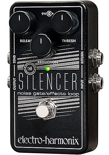 Pedal Electro Harmonix Silencer Noise Gate Loop Effect Color Negro