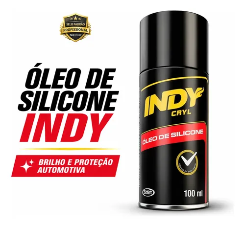 置物 INDIAN HEAD CLEAR RUBBER LUBRICANT CAN Óleo Silicone Indy Brilho Painel Plástico Borracha Carro