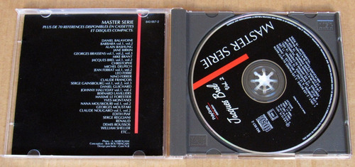 Cd Frances - Jacques Brel - Master Serie Vol.2 ***excelente! (Usado)