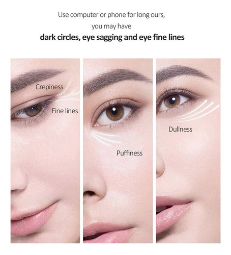 Crema Rejuvenecedora Para Ojos, Nutritiva, Hidratante, Aclar