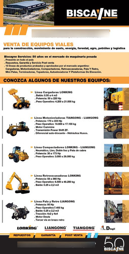 Pala Cargadora Lonking Cdm 932 Balde 1m3 80hp Agro