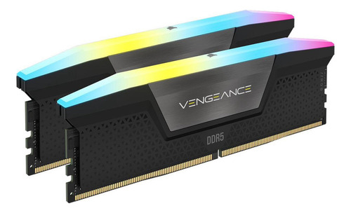 Memoria Corsair Vengeance de 32 GB, 2 x 16 GB, Ddr5 C28 Rgb, 6000 MHz