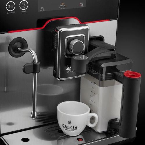 Gaggia - Accademia Steel Color Plateado