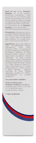 Aminoter Shampoo Reparación Y Protección Microesferas 150ml