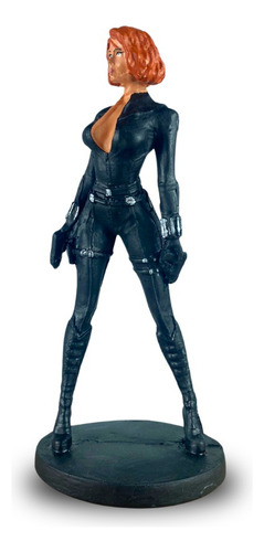 Viúva Negra Boneco Estátua Coleção Marvel Resina 8009