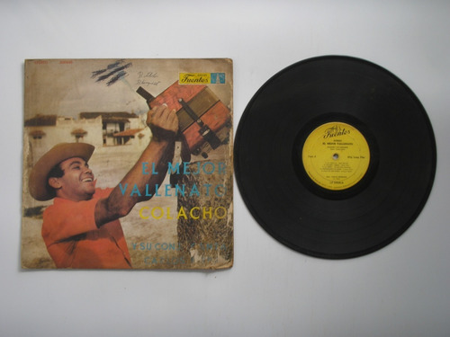 Lp Vinilo Colacho Mendoza Y Conjunto El Mejor Vallenato 1974