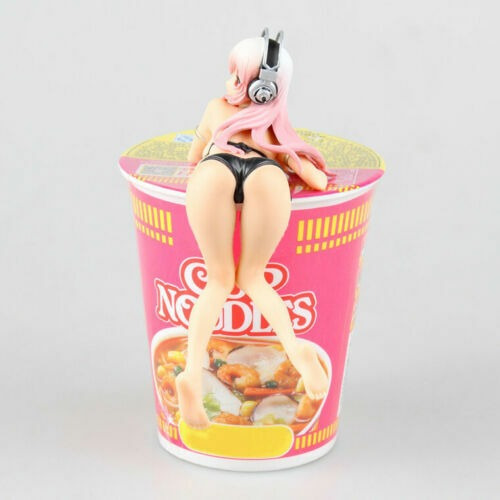 Figura Super Sonico Decoracion Fideos Ramen Sexy