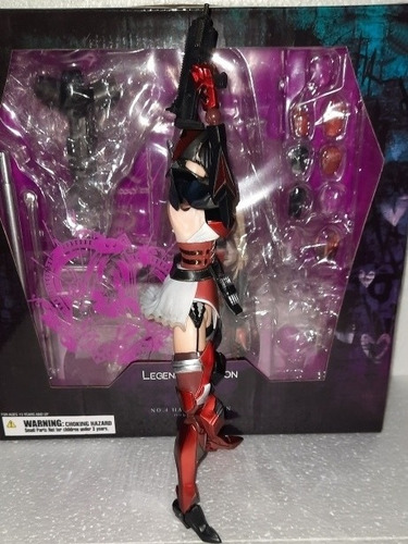 Play Arts Kai Harley Quinn Variante Tetsuya Nomura (Usado)