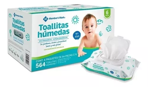 Toallitas Humedas Baby Chikys Caja Con 960 Pzs 12 Pack.